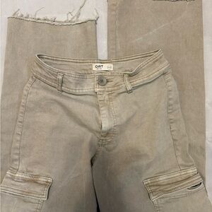 Oat New York Women's Flare & Wide Leg Jeans - Tan